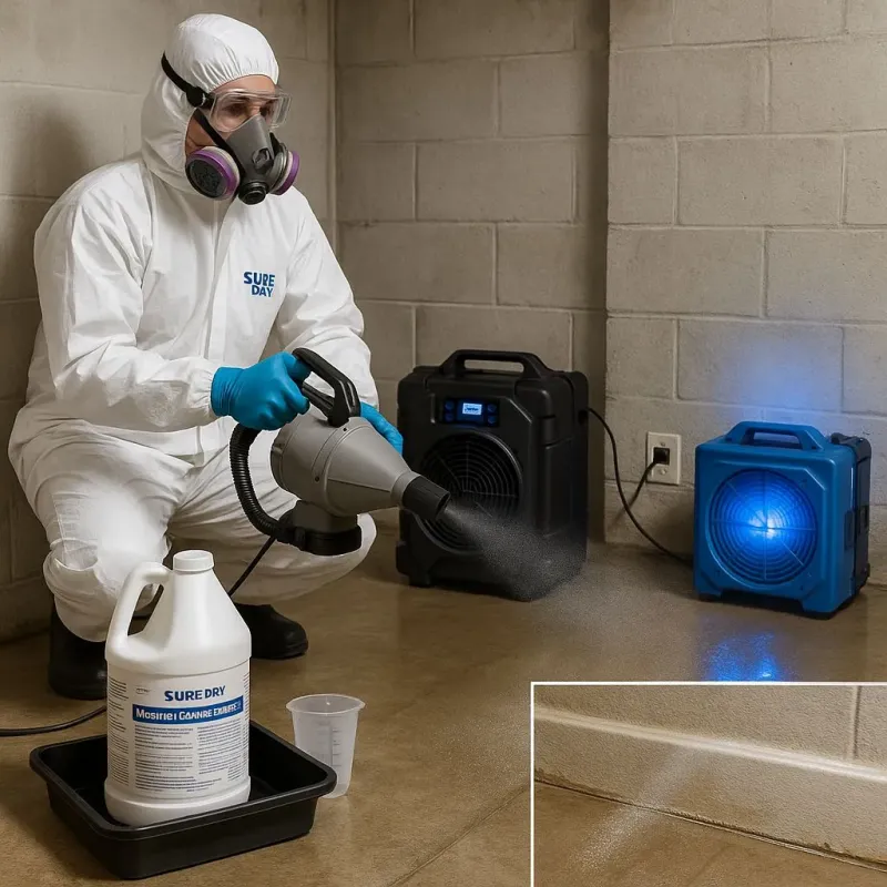 Sanitization and Odor Removal process in Sidney, IL