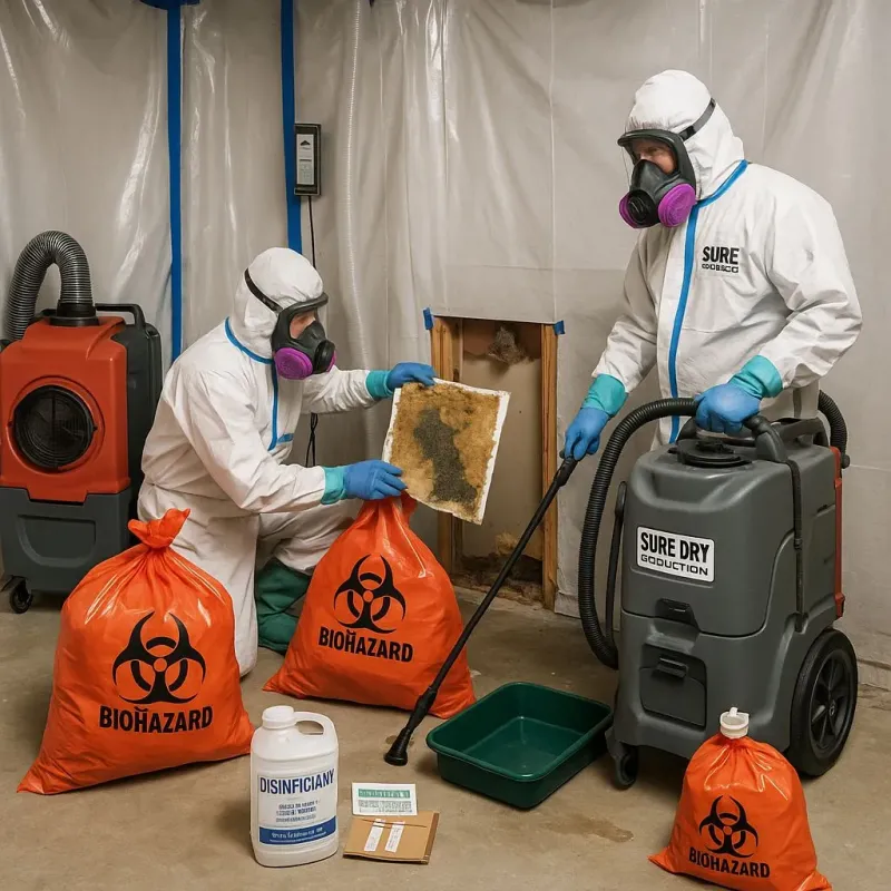 Contaminated Water Handling Protocols process in Sidney, IL