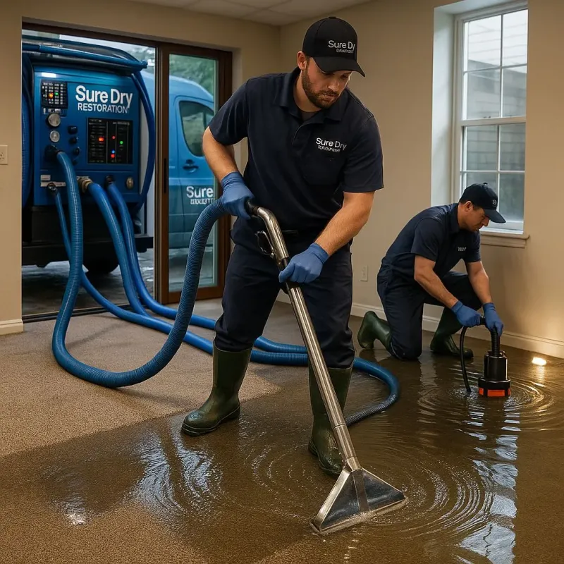 Water Extraction and Removal process in Sidney, IL